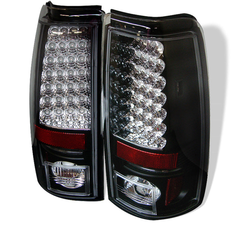 SPYDER 5002044 Spyder Chevy Silverado 1500 99-02 (Not Fit Stepside) LED Tail Lights Blk ALT-YD-CS99-LED-BK