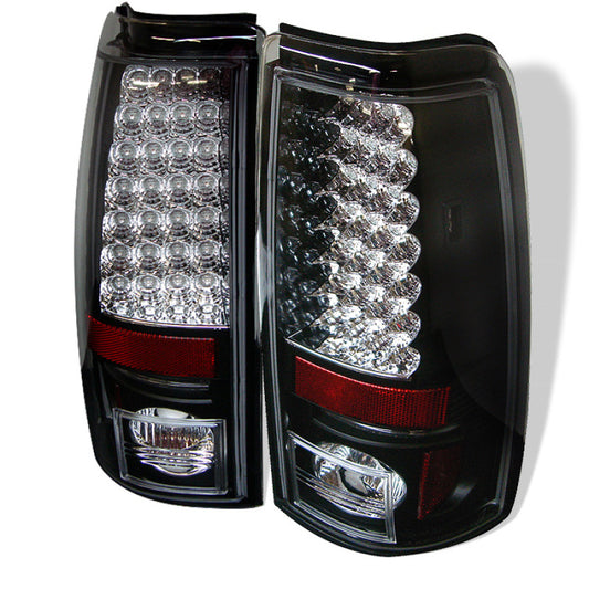 SPYDER 5002044 Spyder Chevy Silverado 1500 99-02 (Not Fit Stepside) LED Tail Lights Blk ALT-YD-CS99-LED-BK