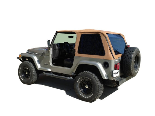 Rampage 109517 1997-2006 Jeep Wrangler(TJ) Frameless Soft Top Kit - Spice