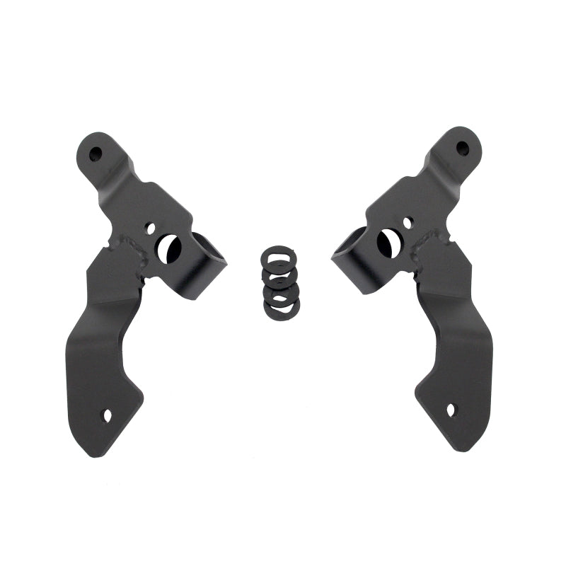 Go Rhino 730231T 18-20 Jeep Wrangler JL/JLU/Gladiator JT Light Mount - Two 3in Cubes Offset