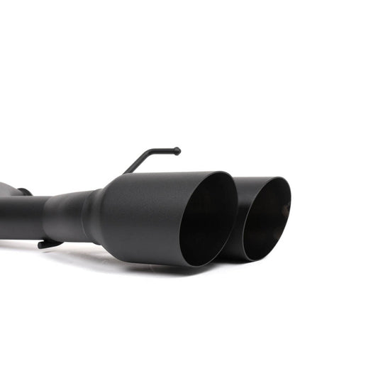 BLOX Racing BXEX-51106-BK 2022+ WRX Muffler Delete / Axle Back Single Wall 4in - Matte Black Tips