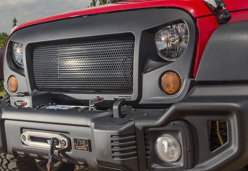 Rugged Ridge 12034.01 Spartan Grille 07-18 Jeep Wrangler JK
