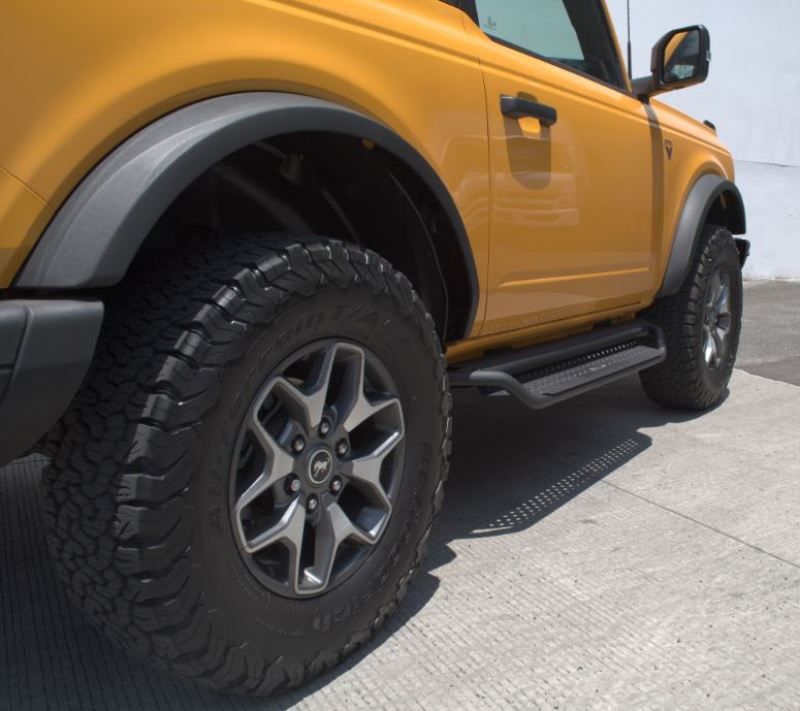 Go Rhino D14131t 2021+ Ford Bronco Dominator Extreme D1 Side Steps w/Brackets - Textured Black