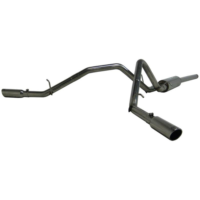 MBRP S5056409 2009 Chev/GMC 1500 4.8/5.3L EC/CC (excluding 8 bed) Cat Back Dual Split Side