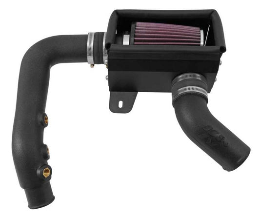 K&N Engineering 63-1700 K&N 13-14 Fiat 500 Abarth L4 1.4L Turbo AirCharger Perf Intake Kit