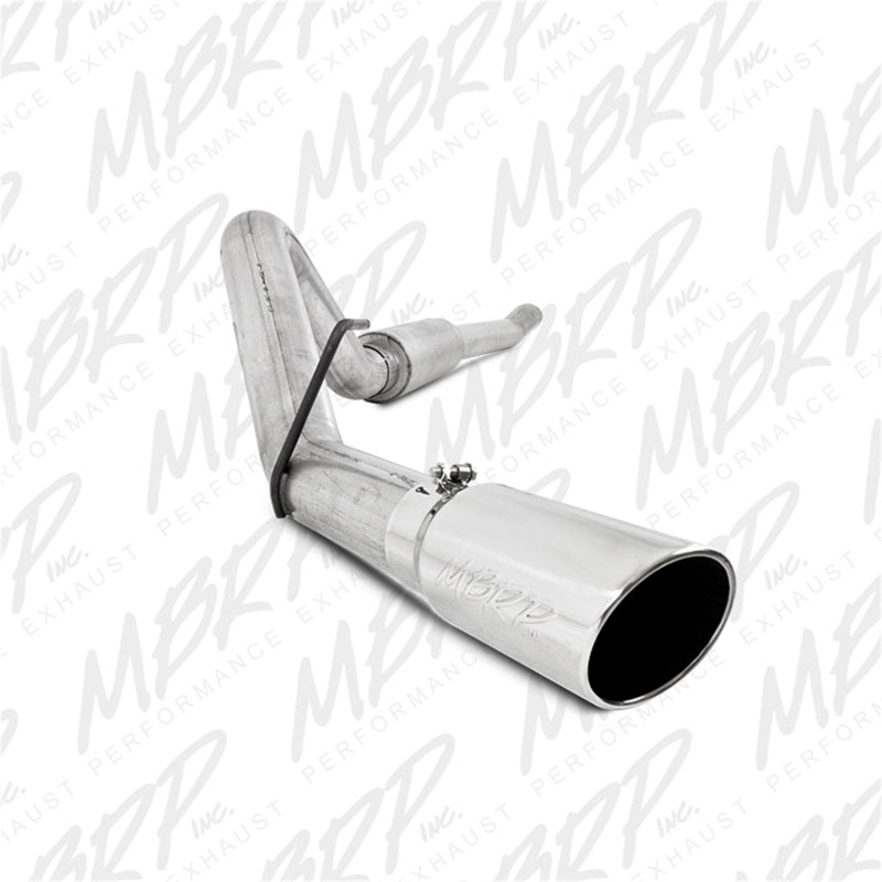 MBRP S5246AL 11-13 Ford F-250/350/450 6.2L V8 Gas 4in Cat Back Single Side Alum Exhaust System