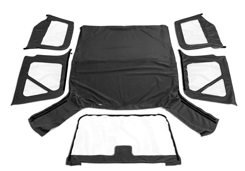 Rampage 99735 1997-2006 Jeep Wrangler(TJ) OEM Replacement Top - Black Diamond