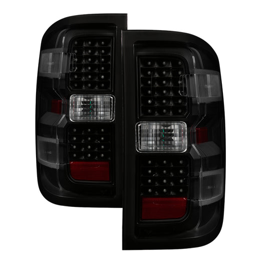SPYDER 9036552 xTune Chevy 1500 14-16 / Silverado 2500HD/3500HD LED Tail Lights - Black Smoked ALT-JH-CS14-LED-BSM