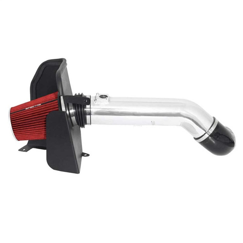 Spectre 9918 09-12 GM Truck V8-4.8/5.3/6.0L F/I Air Intake Kit - Polished w/Red Filter