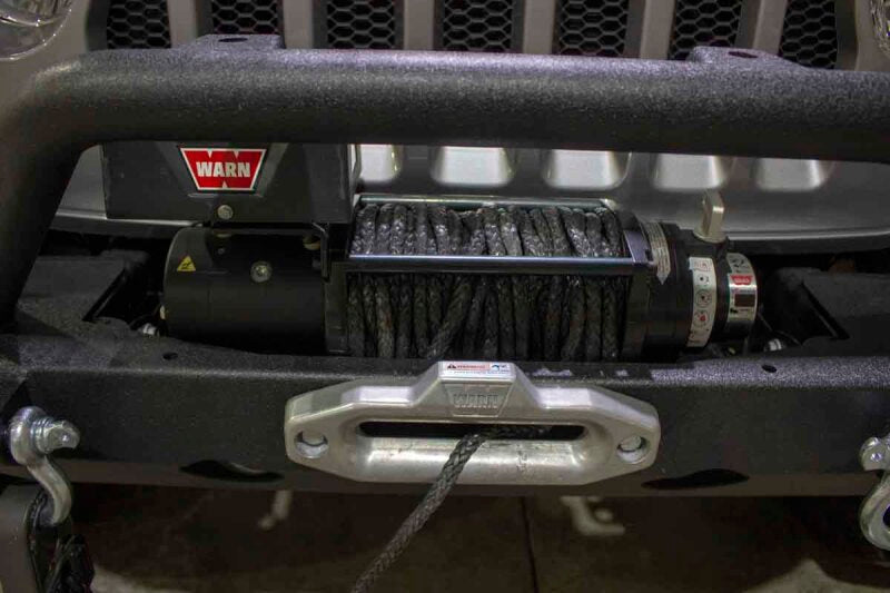 Fishbone Offroad FB22088 2018+ Jeep Wrangler JL Mid-Width Winch Front Bumper