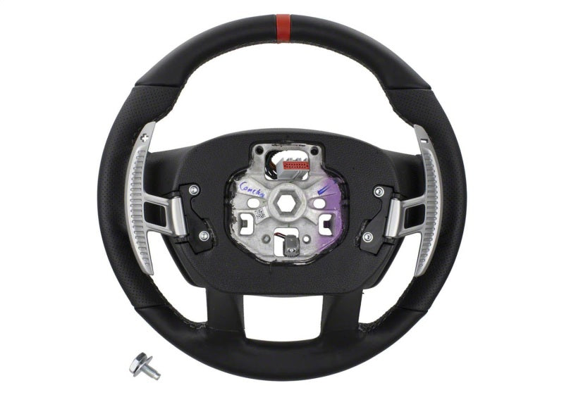 Ford Racing M-3600-F15RRD 15-18 F-150 Raptor Performance Steering Wheel Kit - Red Sightline