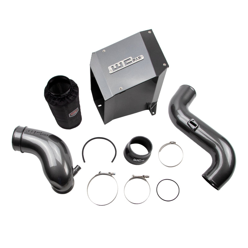 Wehrli WCF100303-GW 07.5-10 Chevrolet Duramax LMM 4in Intake Kit Stage 2 - Gloss White