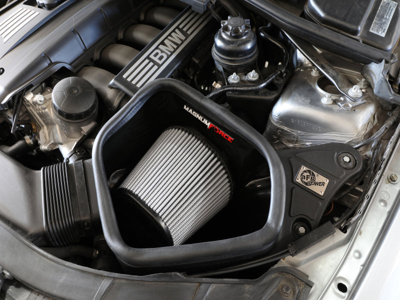 aFe 54-13053D POWER Magnum FORCE Stage-2 Pro Dry S Cold Air Intake System 06-13 BMW 3 Series L6-3.0L Non Turbo