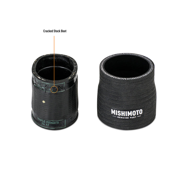 Mishimoto MMICP-F10-12MWBK 12-16 BMW F10 M5 Intercooler Pipe Kit Micro Wrinkle Black
