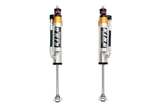 King Shocks 25001-301A 90-12 Mercedes-Benz G-CLASS Rear 2.5 Dia Piggy Hose Reservoir w/Adjuster (Pair)