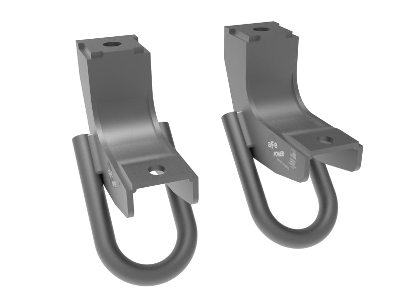 aFe 450-72T001-G Toyota Tundra 2022 V6-3.5L (tt) Front Tow Hook Gray