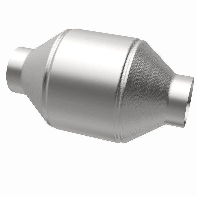 Magnaflow 51655 MagnaFlow Conv Univ 2.25in Inlet/Outlet Center/Center Round 3in Body L x 5in W x 8.75in Overall L