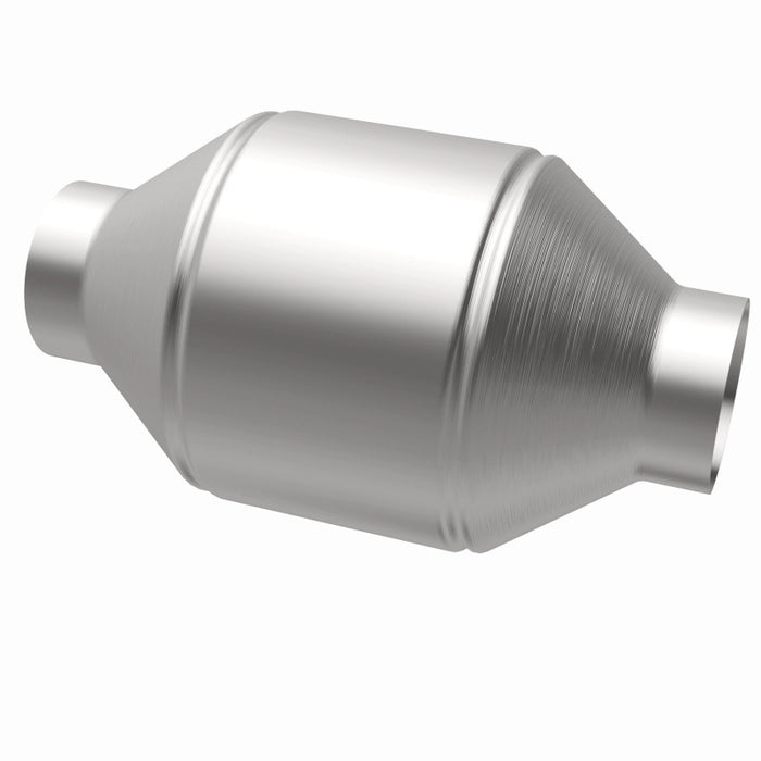 Magnaflow 51655 MagnaFlow Conv Univ 2.25in Inlet/Outlet Center/Center Round 3in Body L x 5in W x 8.75in Overall L