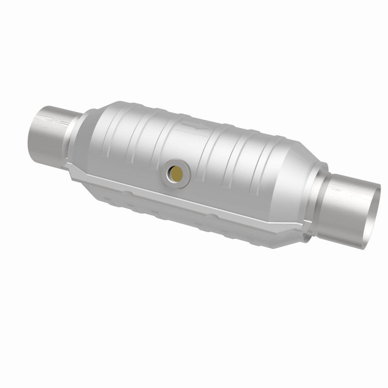 Magnaflow 51356 MagnaFlow Conv Univ 2.5in Inlet/Outlet Center/Center Round 11in Body L x 5.125in W x 15in Overall L