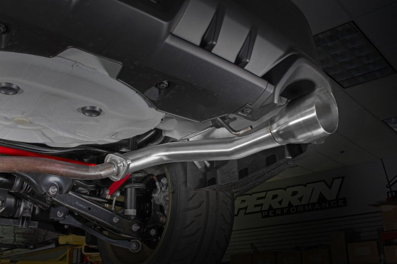 Perrin Performance PSP-EXT-341BR PERRIN 15-21 Subaru STI/15-25 WRX SS Dual Tip Axle Back Exhaust (Fits OE/AM Ctr Pipes)