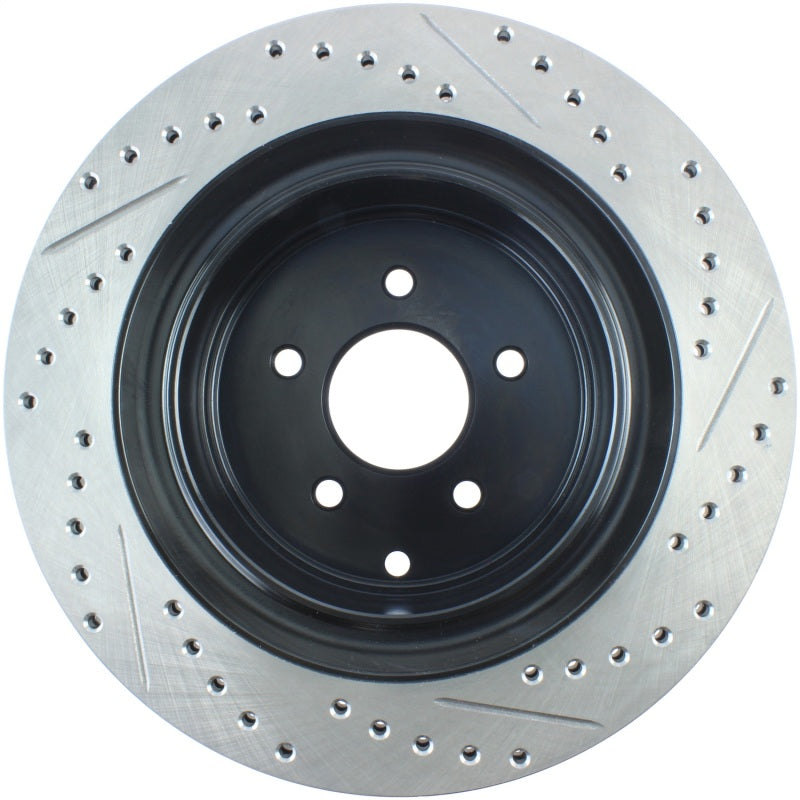 Stoptech 127.42105R StopTech 09 Infiniti FX50 SportStop Slotted & Drilled Rear Right Rotor