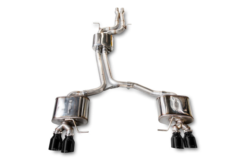 AWE Tuning 3015-43056 Audi 8R SQ5 Touring Edition Exhaust - Quad Outlet Diamond Black Tips