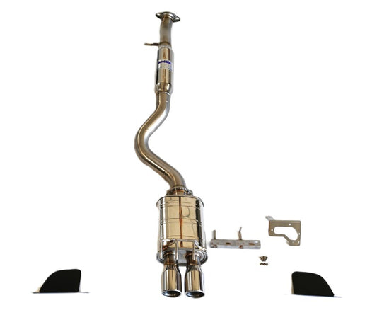 Invidia HS22TGCQ32RSL 22+ Toyota GR Corolla Q300 Rolled S.S Tip Cat-Back