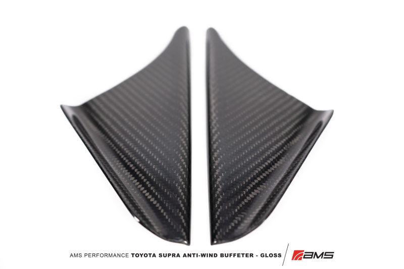 AMS AMS.38.06.0002-1 Performance 2020+ Toyota GR Supra Anti-Wind Buffeting Kit - Gloss Carbon