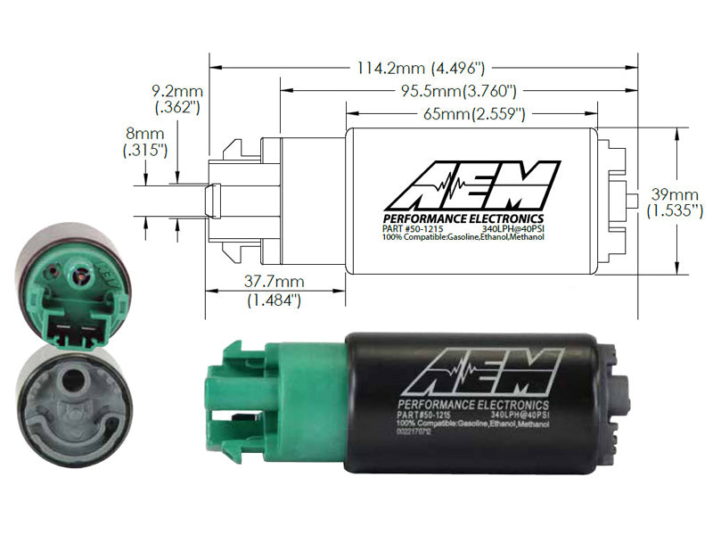 AEM 50-1215 AEM In-Tank Fuel Pumps
