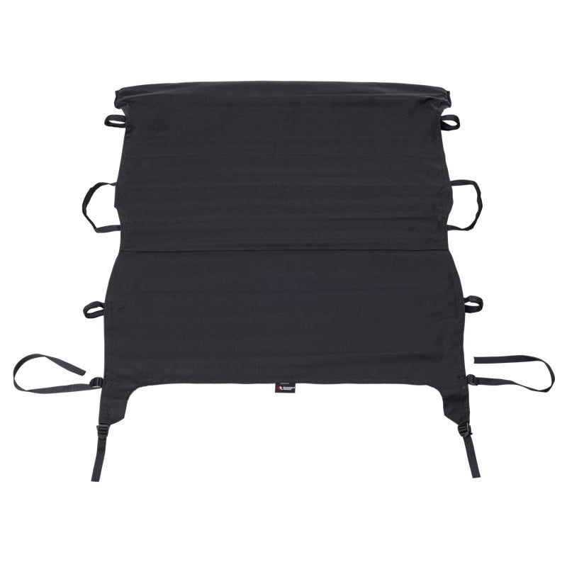 Rugged Ridge 13593.35 Savannah Brief Top Diamond Black 10-18 Jeep Wrangler JL 2-Door