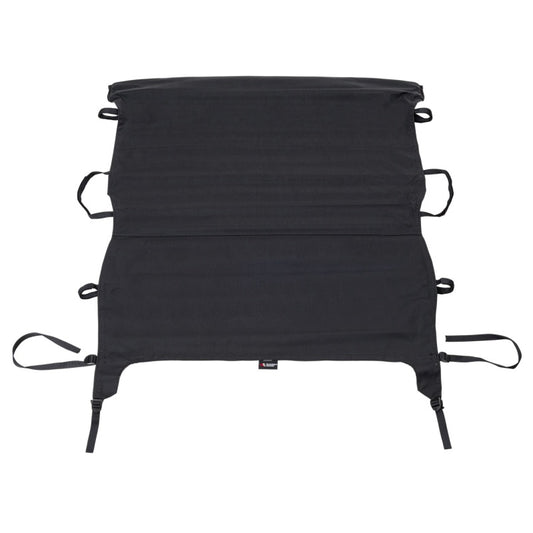 Rugged Ridge 13593.35 Savannah Brief Top Diamond Black 10-18 Jeep Wrangler JL 2-Door