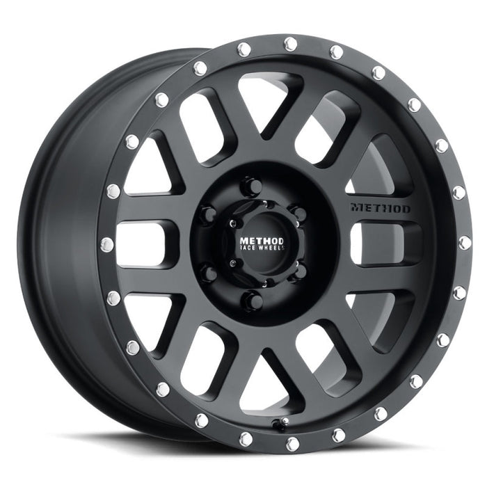 Method Wheels MR30689060512N Method MR306 Mesh 18x9 -12mm Offset 6x5.5 108mm CB Matte Black Wheel