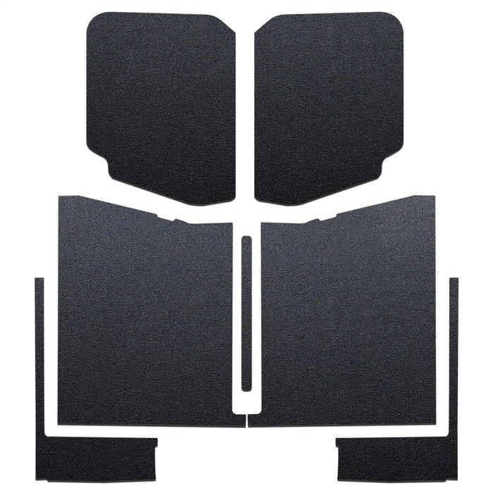 DEI 50183 20-22 Jeep Gladiator JT 4-Door Boom Mat Complete Headliner Kit - 7 Piece - Black