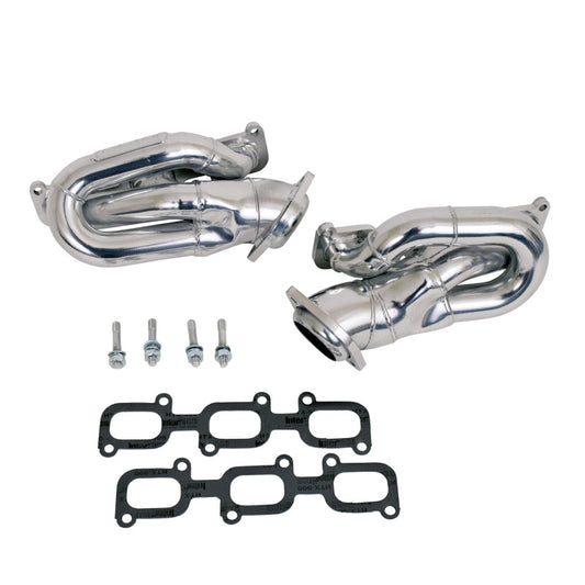 BBK 14420 11-15 Ford Mustang 3.7L Shorty Tuned Length Headers - 1-5/8 Silver Ceramic (CARB EO 11-14 Only)