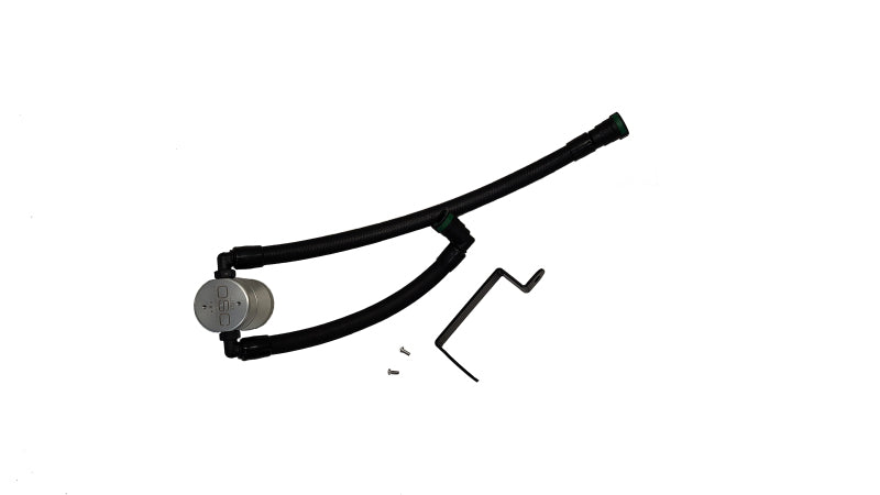 J&L 3059P-C 2025 Ford Bronco 2.3L/ 23-25 Ford Ranger 2.3L Separator 3.0 PCV Side - Clear Anodized