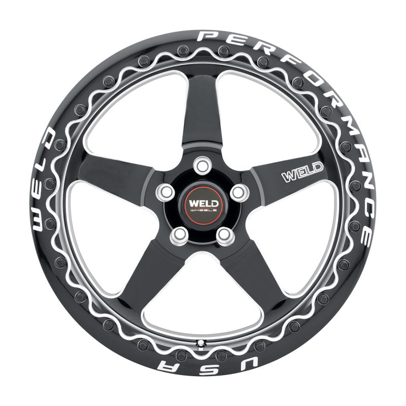 Weld S156B0084P38 S156 15x10 Ventura 6 Drag 6x139.7 ET38 BS7.00 Gloss BLK MIL DIA 106.1