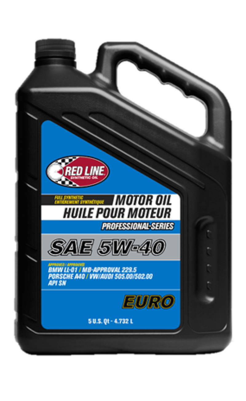 Red Line 12905 Pro-Series Euro 5W40 Motor Oil - 5 Quart