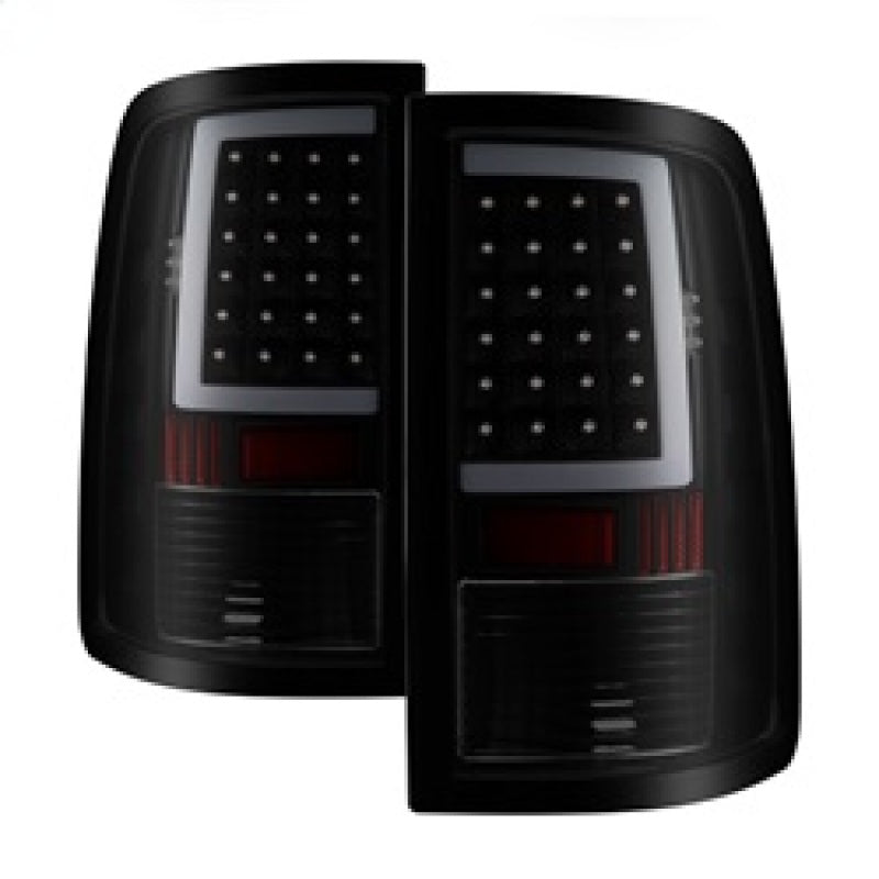 SPYDER 9041020 xTune 13-18 Dodge RAM 1500 (LED Model Only) LED Tail Lights - Blk Smk (ALT-ON-DRAM13V2-LBLED-BSM)