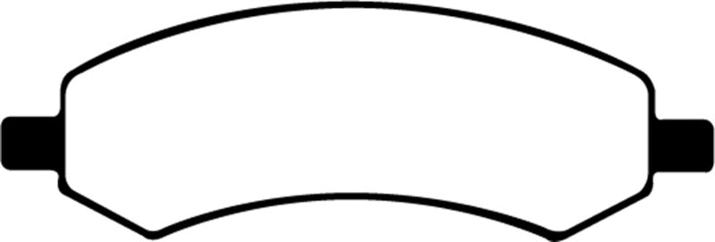 EBC DP61738 06-09 Chrysler Aspen 4.7 Greenstuff Front Brake Pads