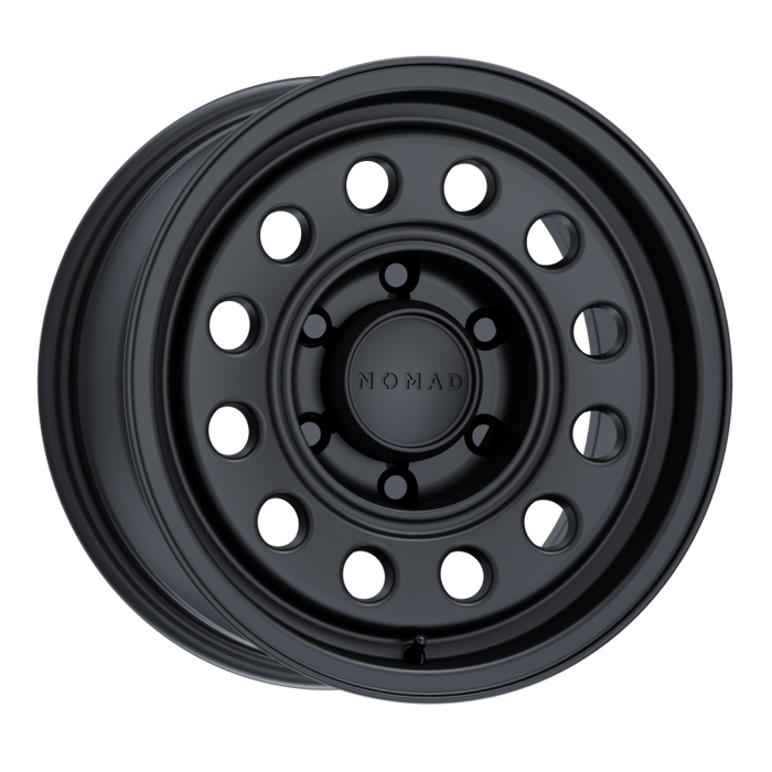 Nomad N501SB-77563+50 N501SB Convoy 17x7.5in / 6x130 BP / 50mm Offset / 84.1mm Bore - Satin Black Wheel