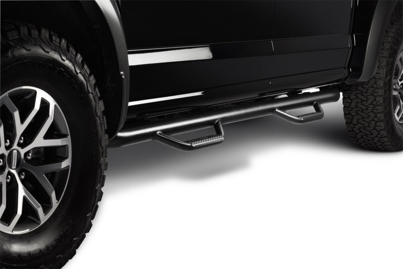N-Fab F1585CC-TX Nerf Step 15-17 Ford F-150 SuperCrew - Tex. Black - Cab Length - 3in