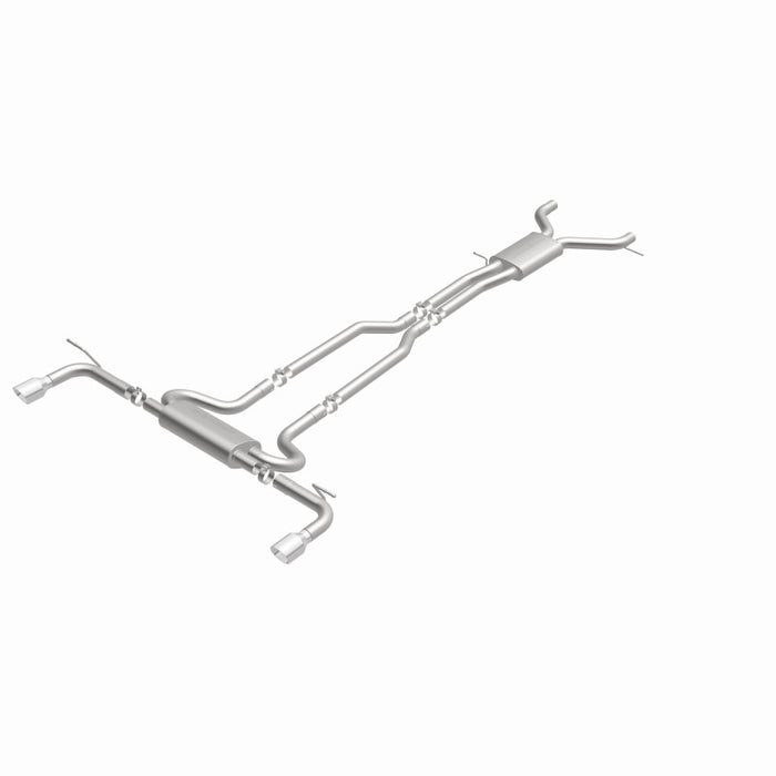 Magnaflow 15085 MagnaFlow 07 Audi Q7 V8 4.2L Dual Split Rear Exit Stainless Cat-Back Perf Exhaust