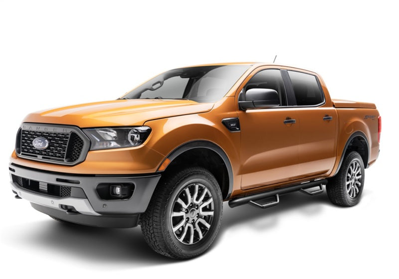 N-Fab F1981CC-TX Nerf Step 2019 Ford Ranger Crew Cab - Tex. Black - Cab Length - 3in