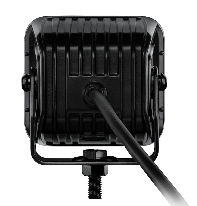 Hella 358176811 Universal Black Magic 3.2in L.E.D. Cube Kit - Flood Beam