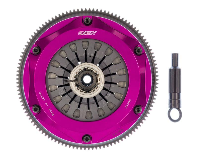 Exedy MM023HR 1996-1996 Mitsubishi Lancer Evolution IV L4 Hyper Triple Cerametallic Clutch Rigid Pull Type
