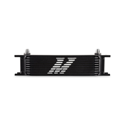 Mishimoto MMOC-10-6BK Universal - 6AN 10 Row Oil Cooler - Black