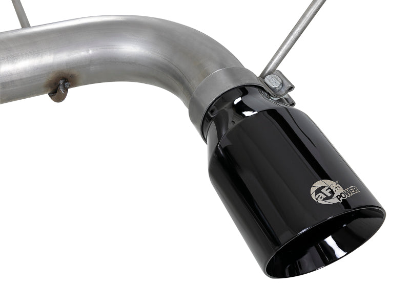 aFe 49-38078-B Large Bore HD 3in 304 SS Cat-Back Exhaust w/ Black Tips 14-19 Jeep Grand Cherokee (WK2) V6-3.6L