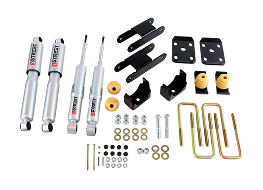 Belltech 999SP 2015 GM Colorado/Canyon Ext Cab Short Bed Lowering Kit w/ND II Shocks - 0-3in F/4in R Drop