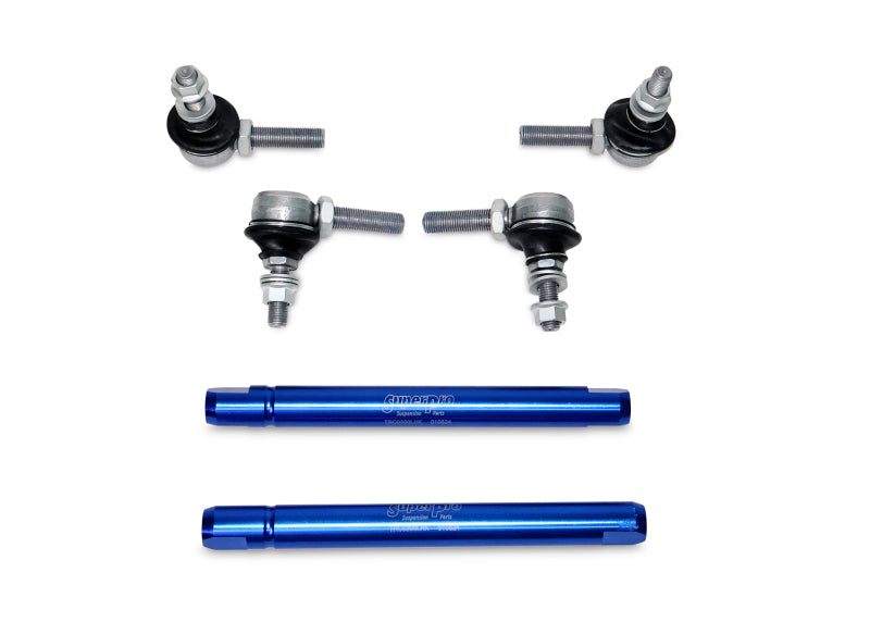 Superpro TRC10200 SuperPro 2004 Mazda 3 i Front HD Adjustable End Link Set (10mm Studs 254mm to 305mm)