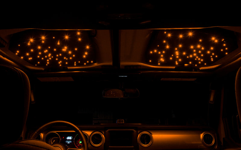 ORACLE Lighting 5872-333 Oracle StarLINER Fiber Optic Hardtop Headliner for Wrangler JL/Gladiator JT ColorSHIFT